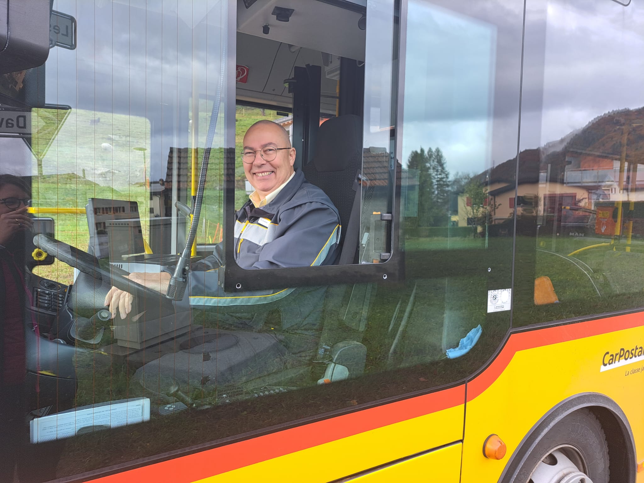 Depuis dix ans, Marc Lenweiter transporte les gens entre St-Maurice et Vérossaz